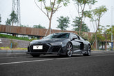 Audi R8 Gen 2 2020 2021 2022 2023 with Aftermarket Parts - Side Skirts Carbon Fiber from Ventus Veloce